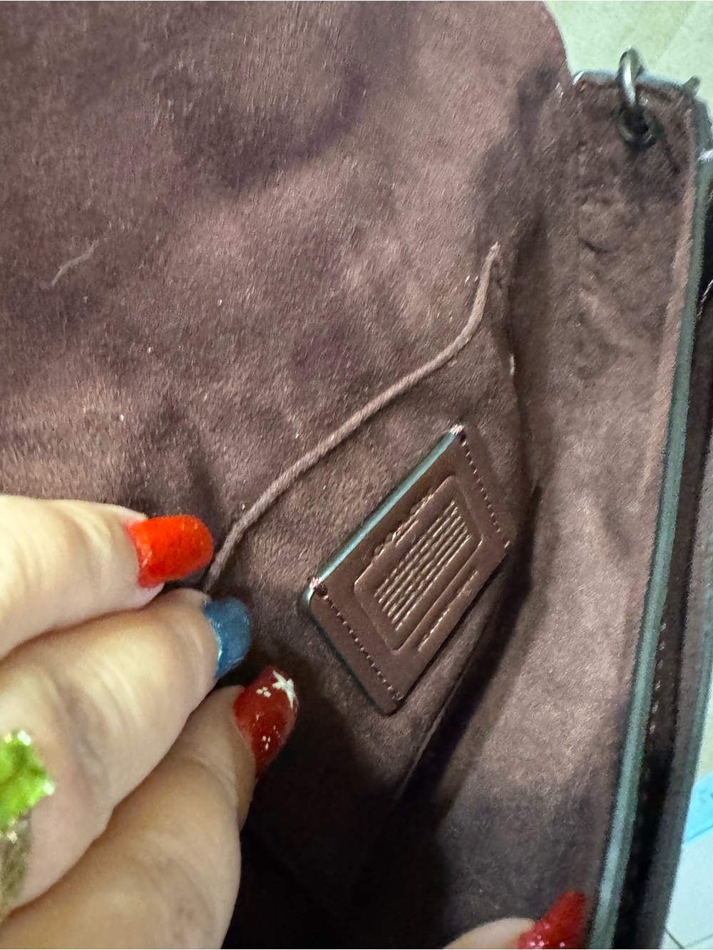 COACH Ellen Leather Crossbody Bag - Picture 13 of 16